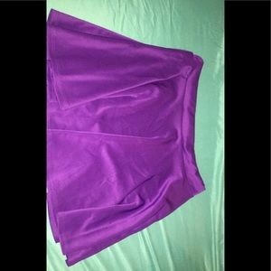 Purple skater skirt